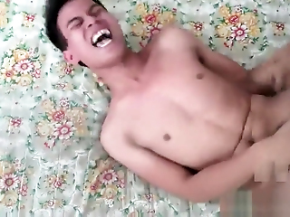 Asian Twink Delve Gets Tickled