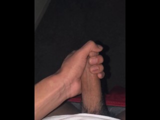 Young Board Jerking Unabated Cock