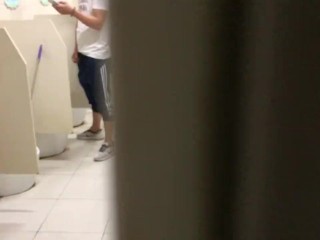 Toilet Chinese Listen In Taking Pissing